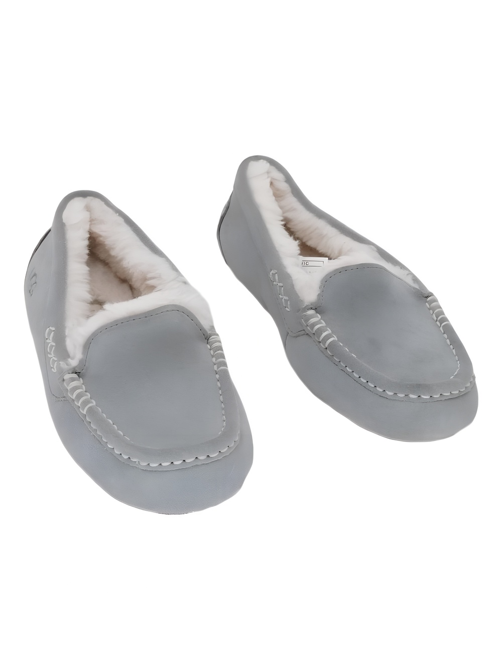 UGG Ansley Slippers Light Grey Womens Size 5M
